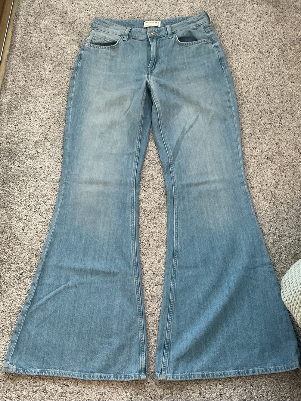 New We The Free by Free People Love Bomb Flare Jeans - Picture 2 of 8